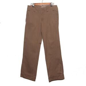 Vintage Tommy Hilfiger Y2K Khaki Cotton Jeans Size 8 33" inseam